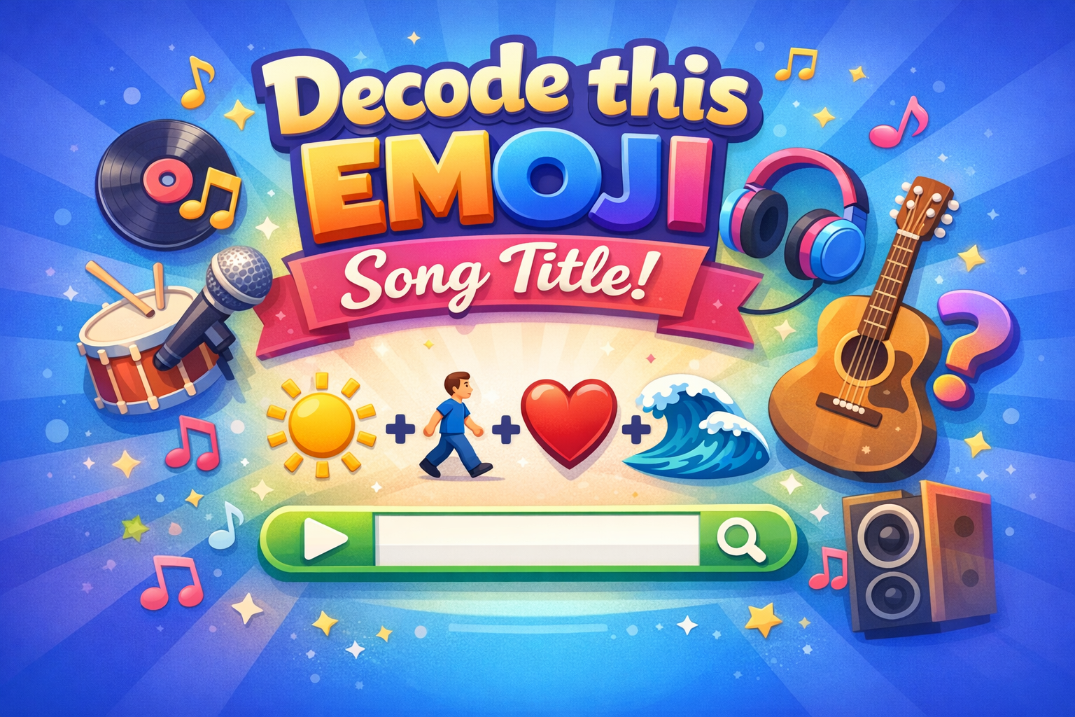 Decode this Emoji Song Title!