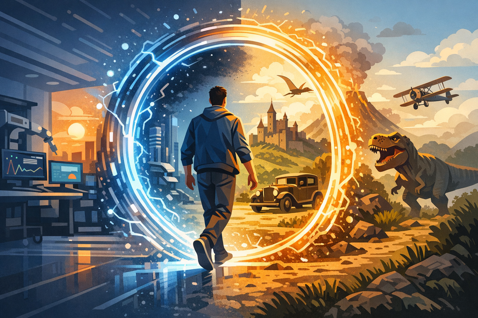 How Time Travel Became Temporary Reality