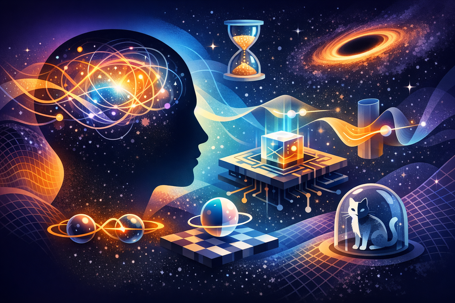 Mind-Bending Concepts in Quantum Computing