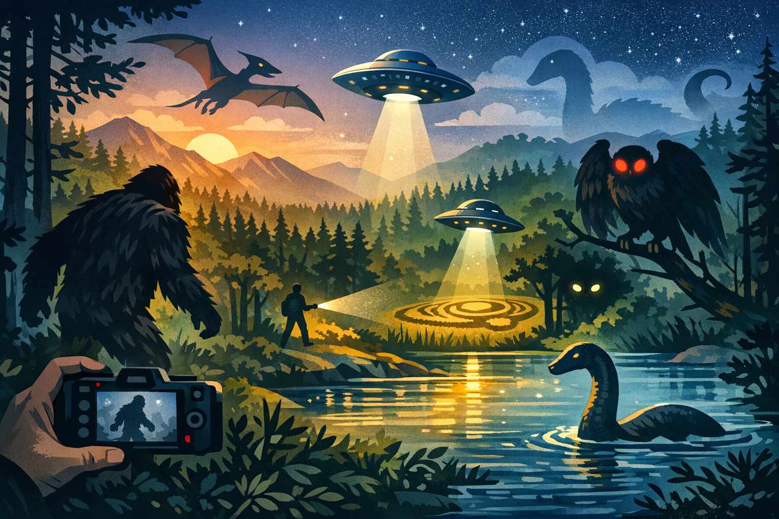 The Curious Case of Cryptid Sightings