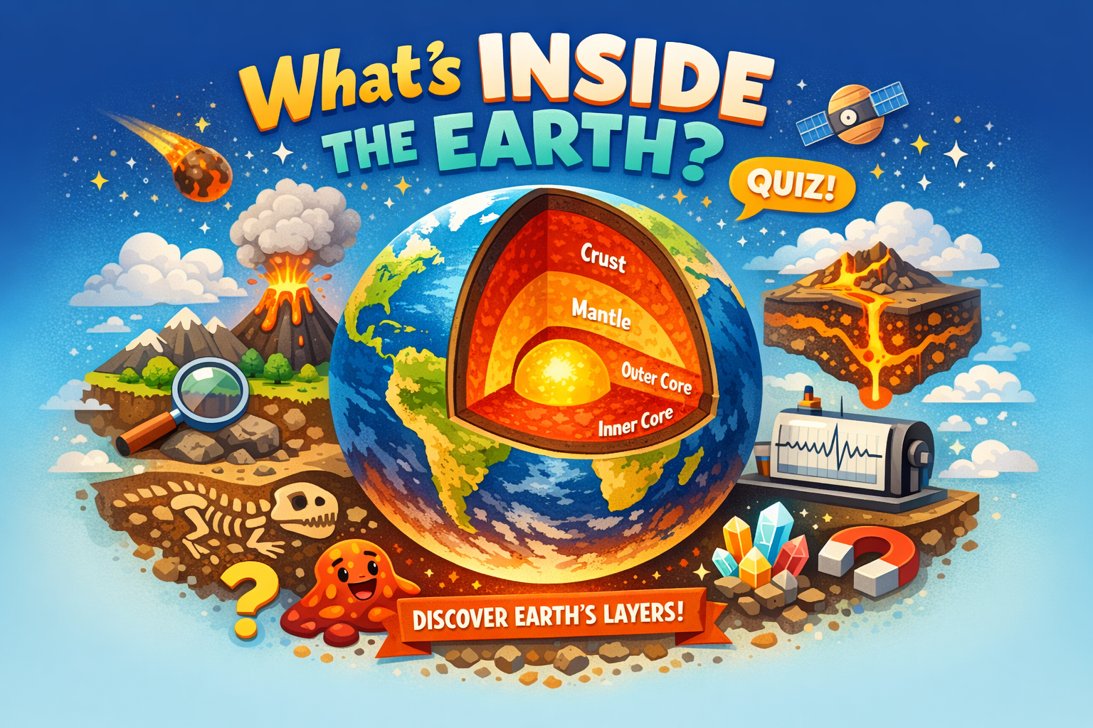 What's Inside the Earth?