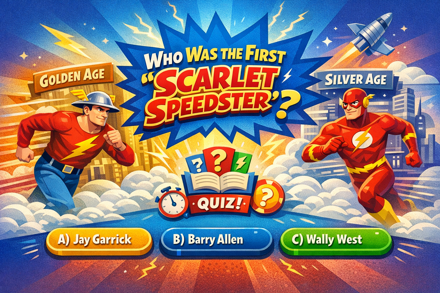 Who Was the First 'Scarlet Speedster'?