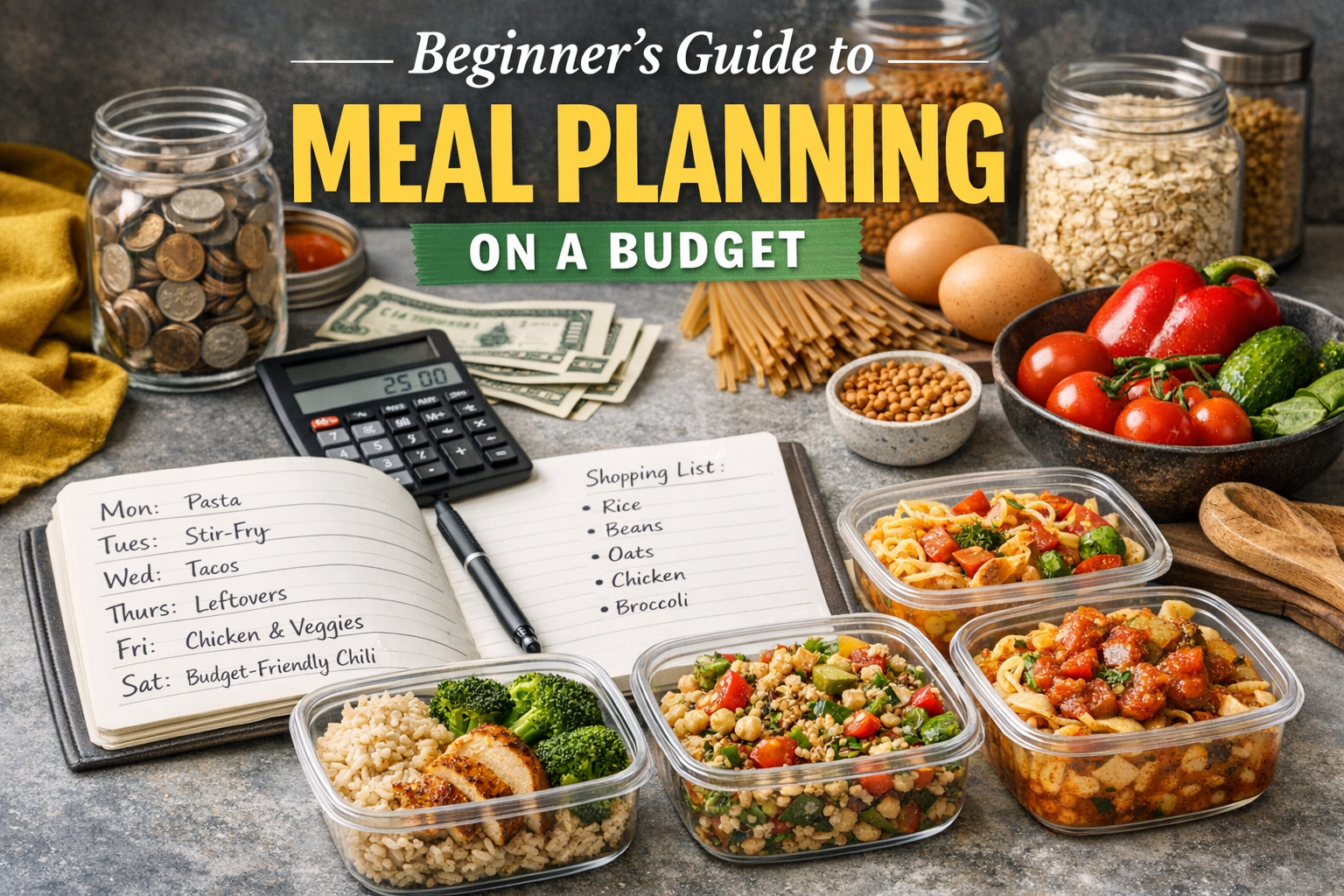 Beginner's Guide to Meal Planning on a Budget