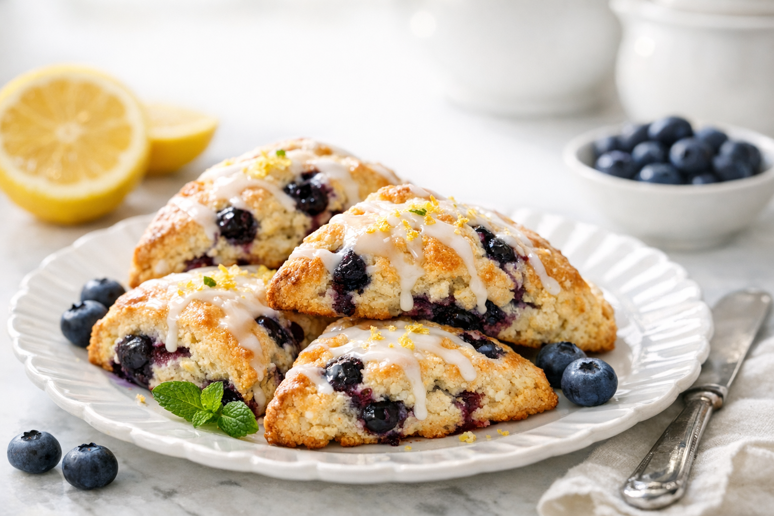Blueberry Lemon Scones