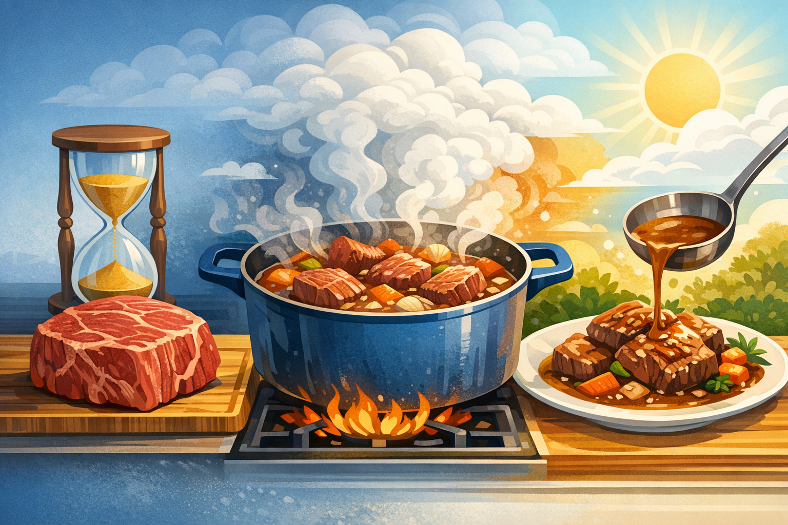 Braising Explained: How Time and Moisture Transform Tough Cuts