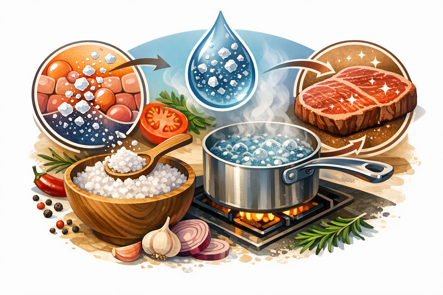 How Salt Actually Works in Cooking