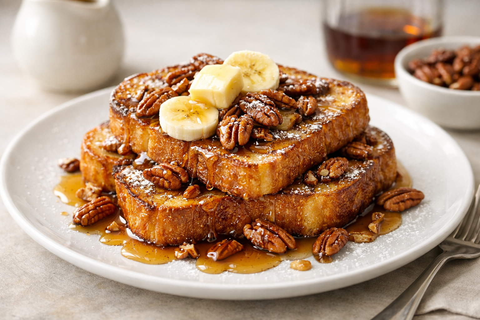 Maple Pecan French Toast