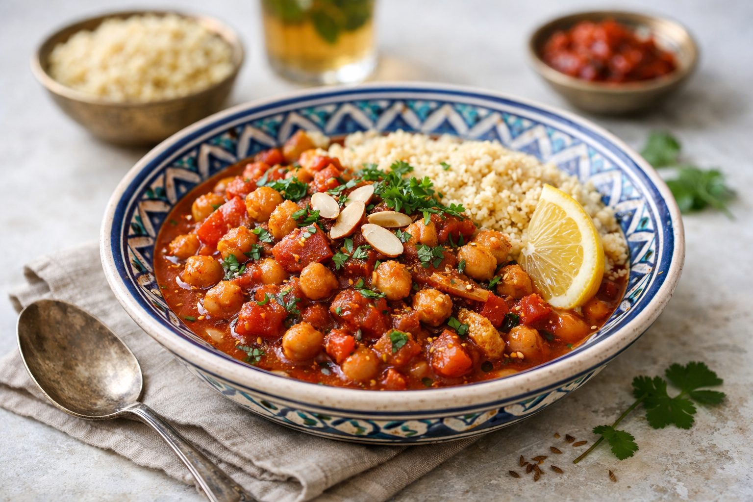 Moroccan Spiced Chickpea Stew