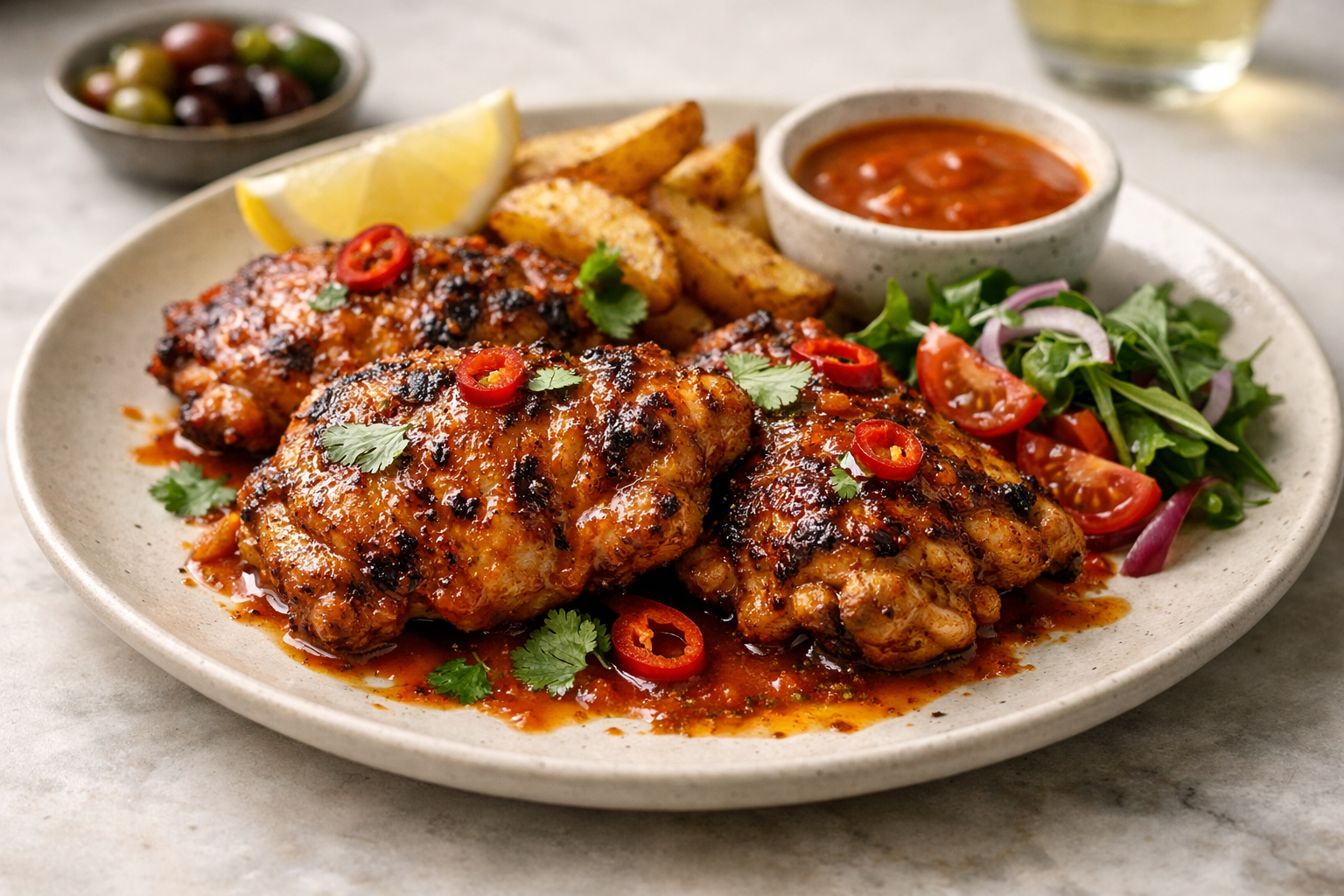 Peri Peri Chicken Thighs