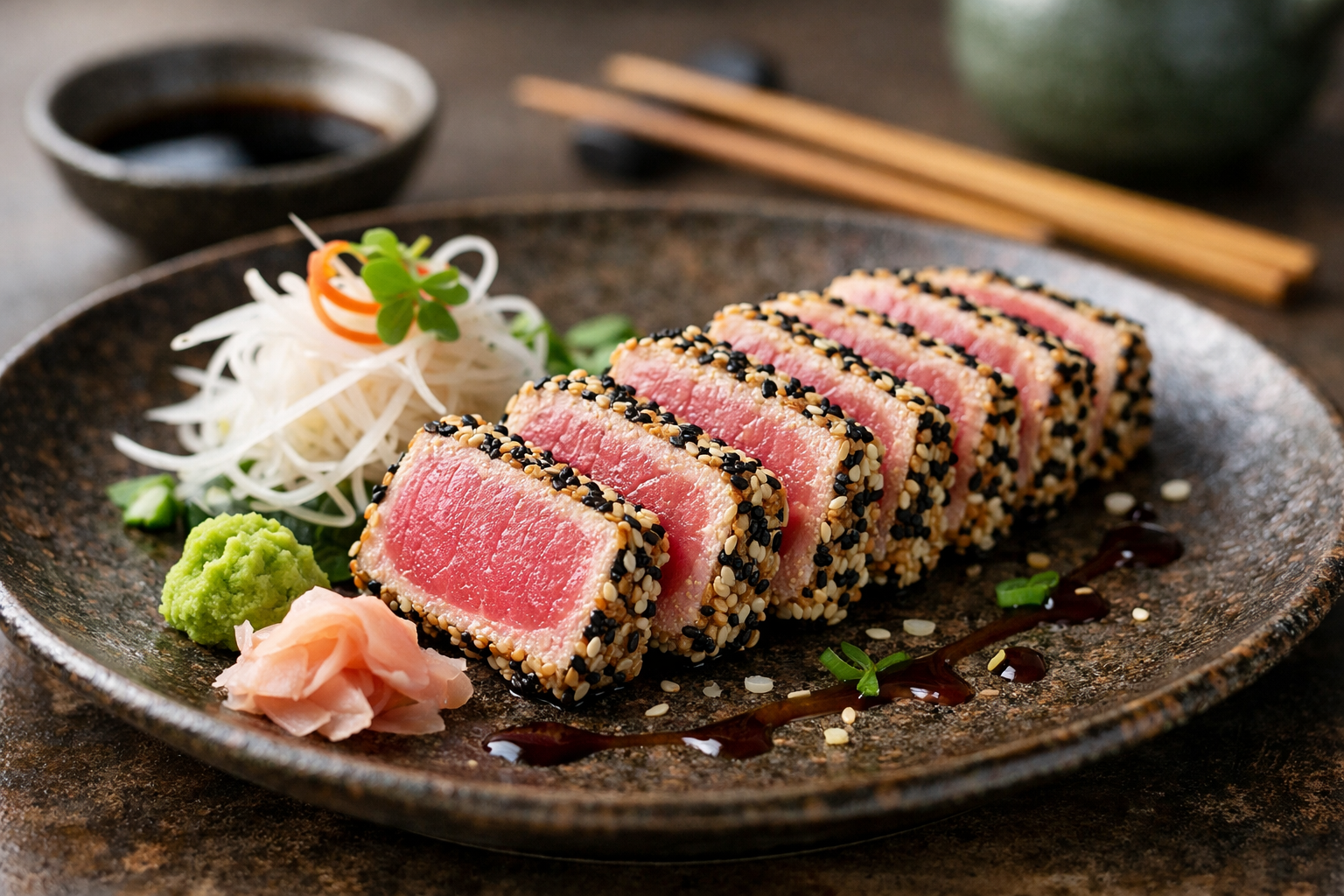 Sesame Crusted Ahi Tuna
