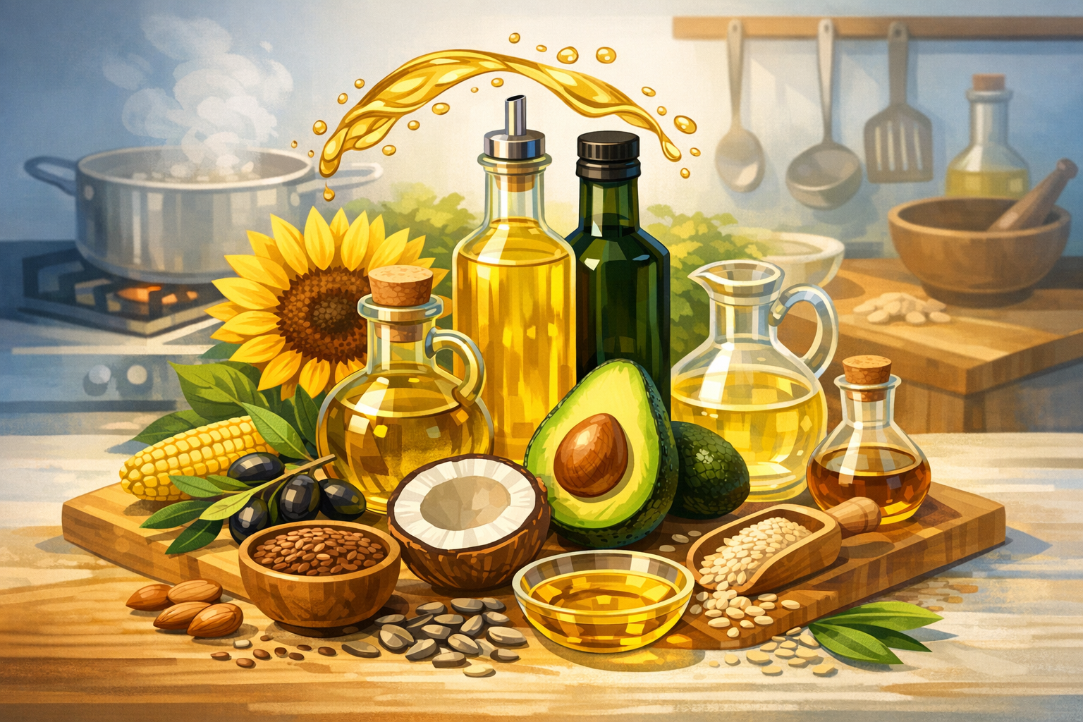 The Complete Guide to Cooking Oils
