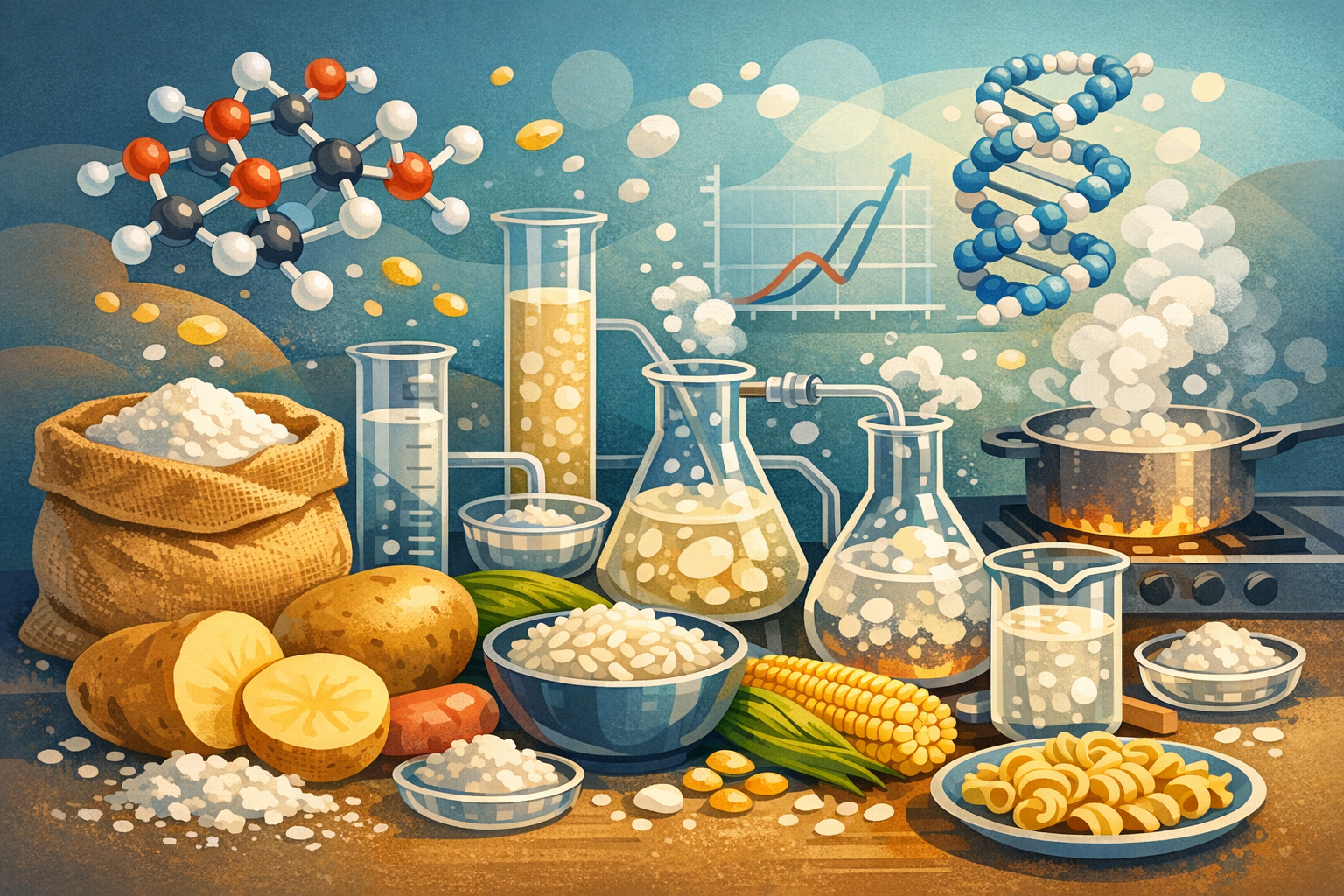 The Science of Starch in the Kitchen