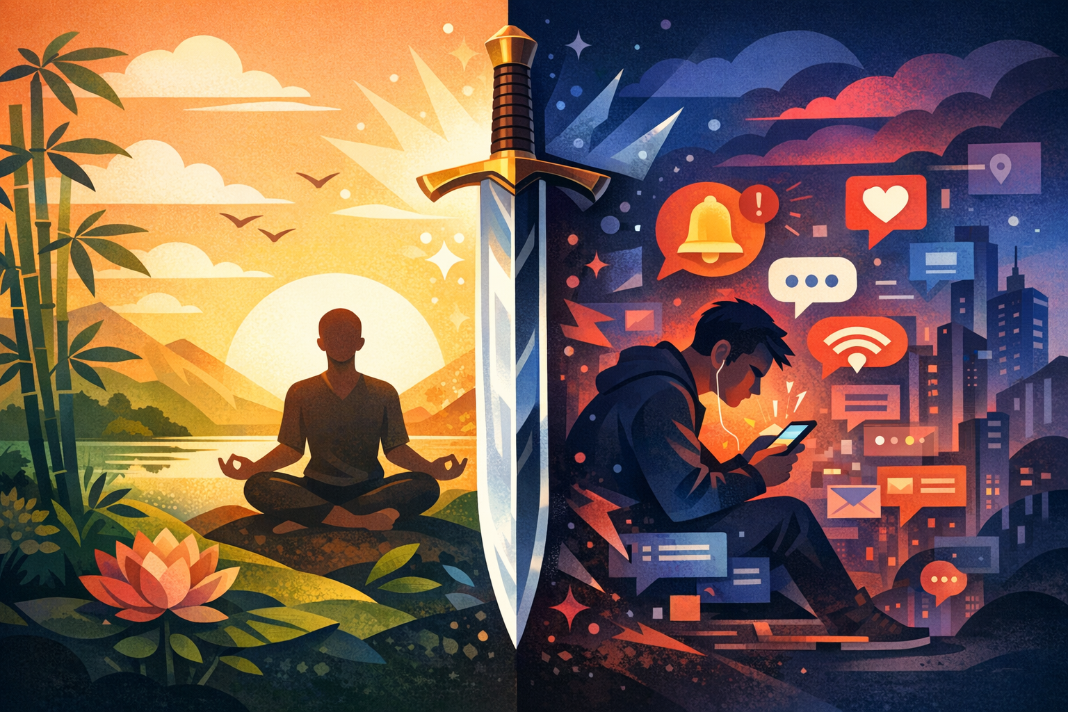 Mindfulness in the Digital Age: A Double-Edged Sword