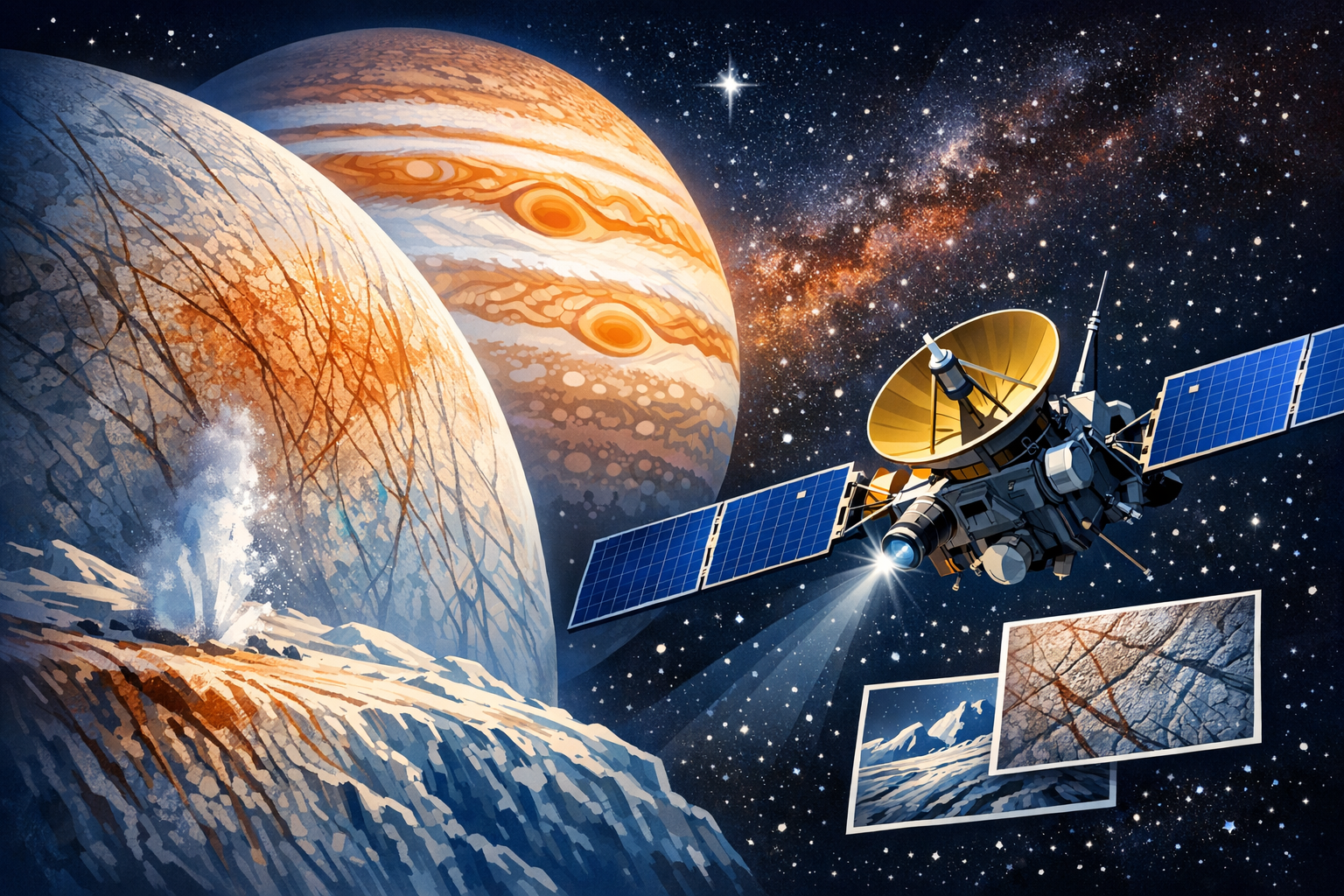 NASA's Europa Clipper Just Sent Back Its First Close-Up Images